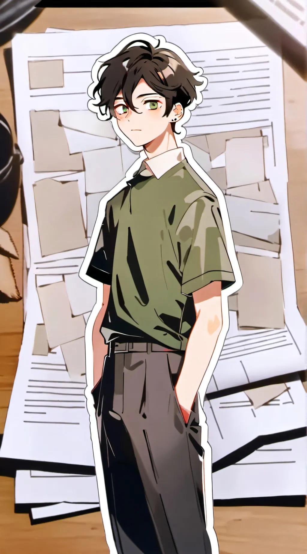 ai character: Michael background