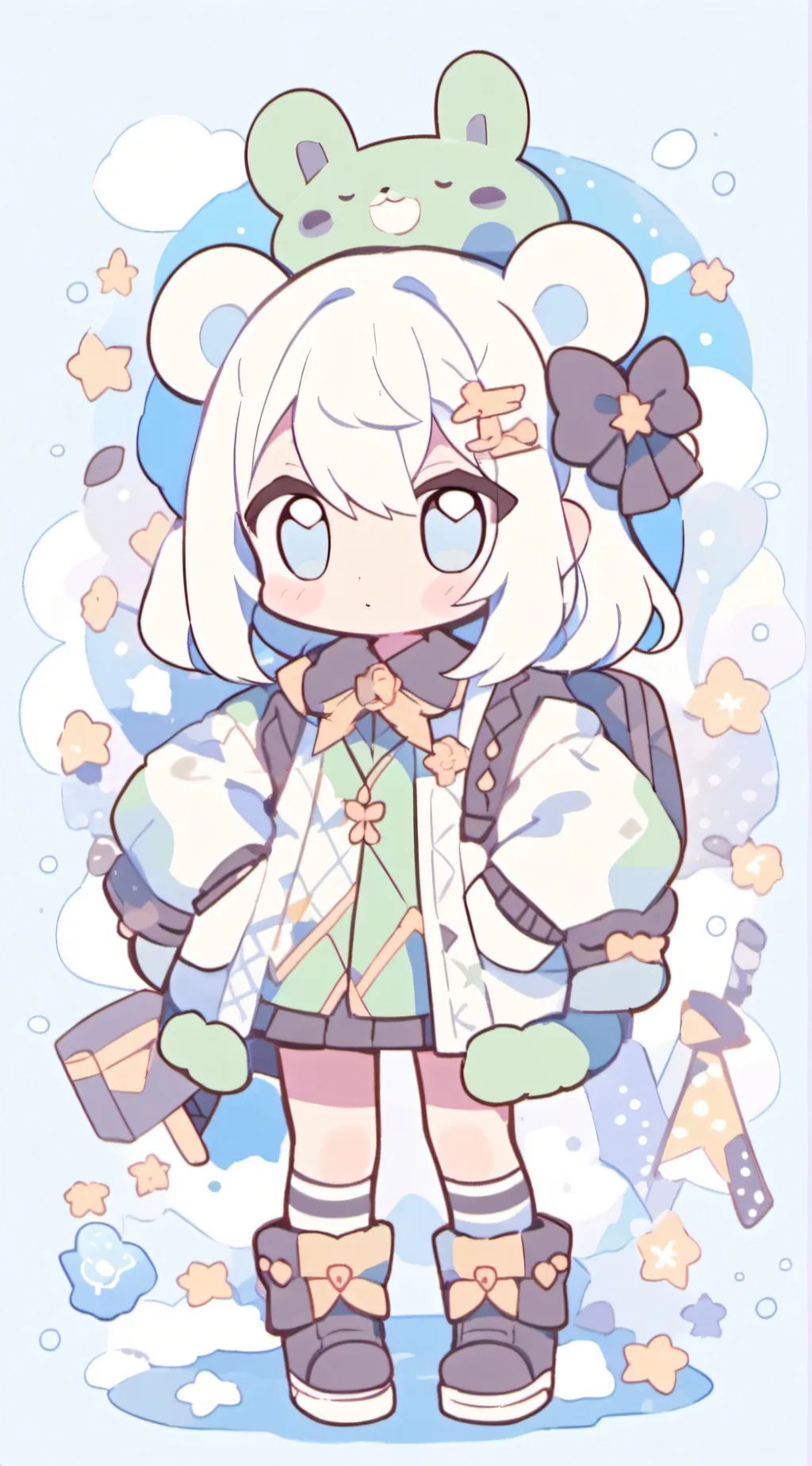 ai character: Demon slayer but 🏫 background