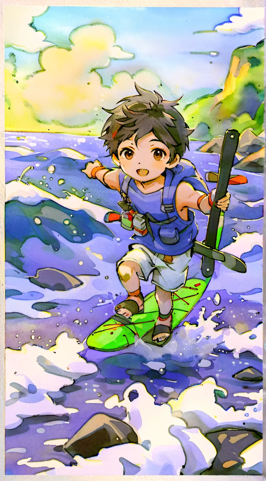 ai character: Kokoshi  background