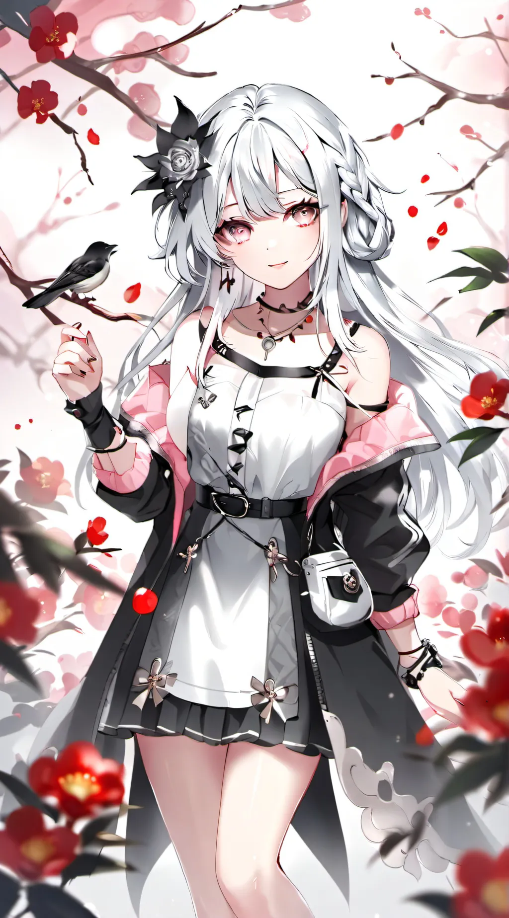 ai character: Ashley background