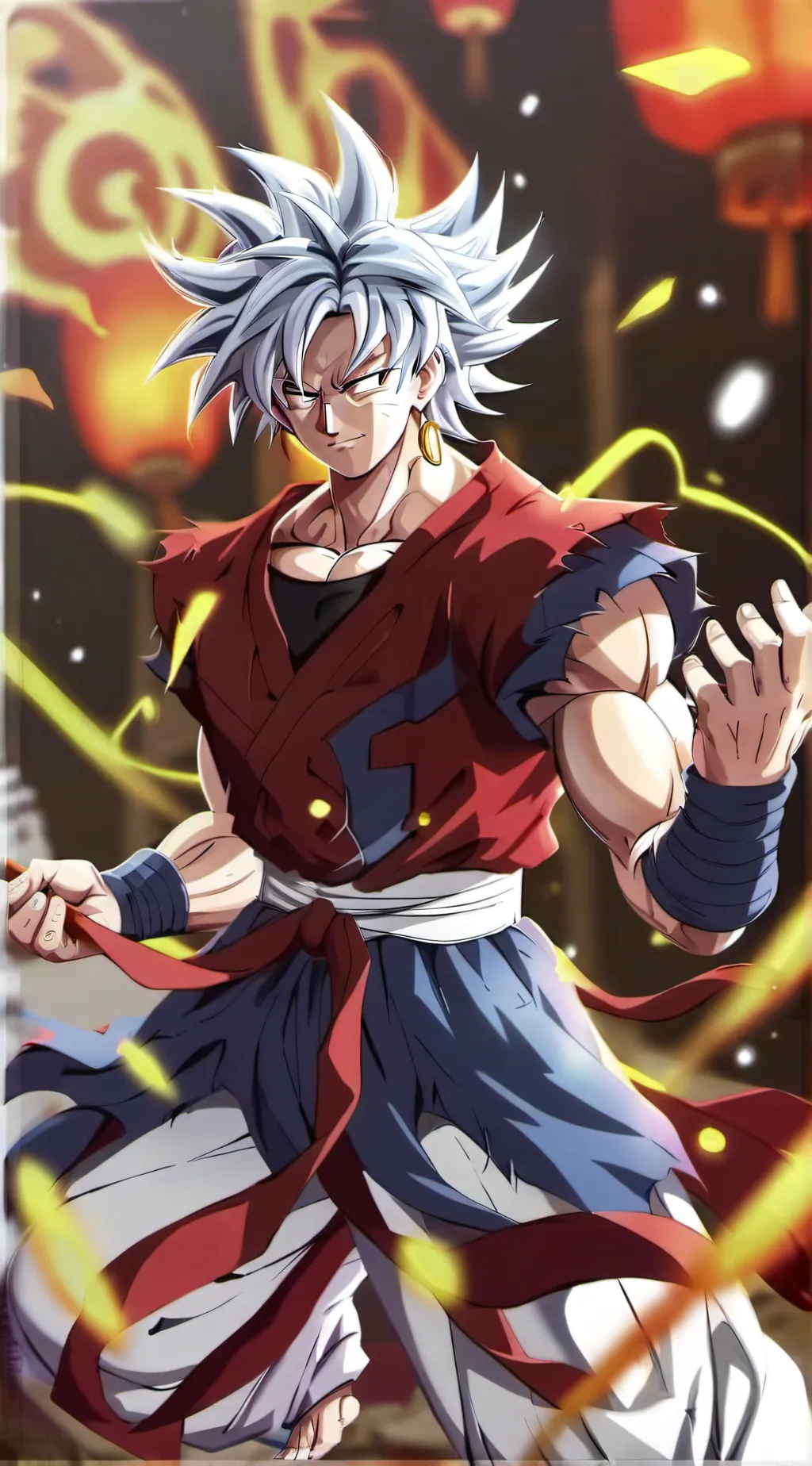 ai character: goku background