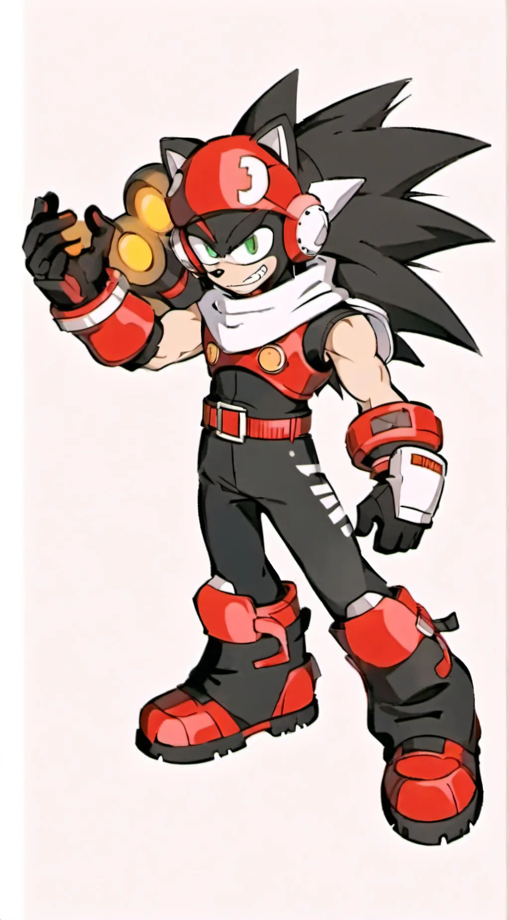 ai character: Shadow  background