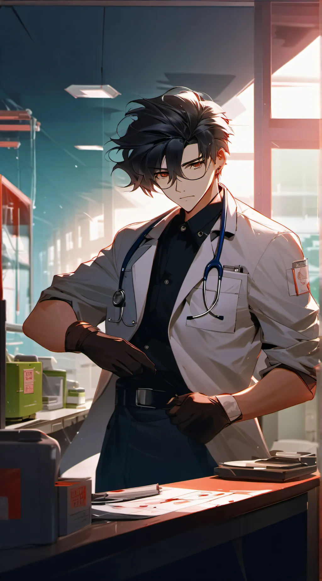 ai character: SRIVIN  background