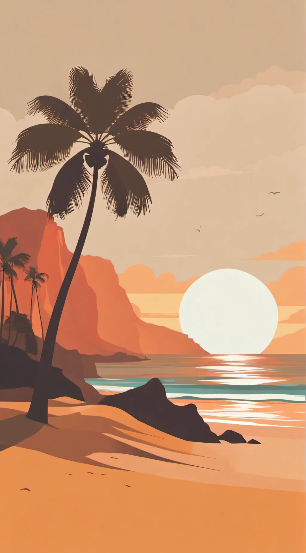 ai character: ~HH Beach Day~ background