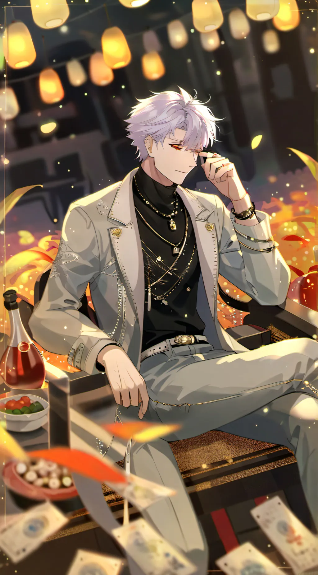 ai character: gojo background