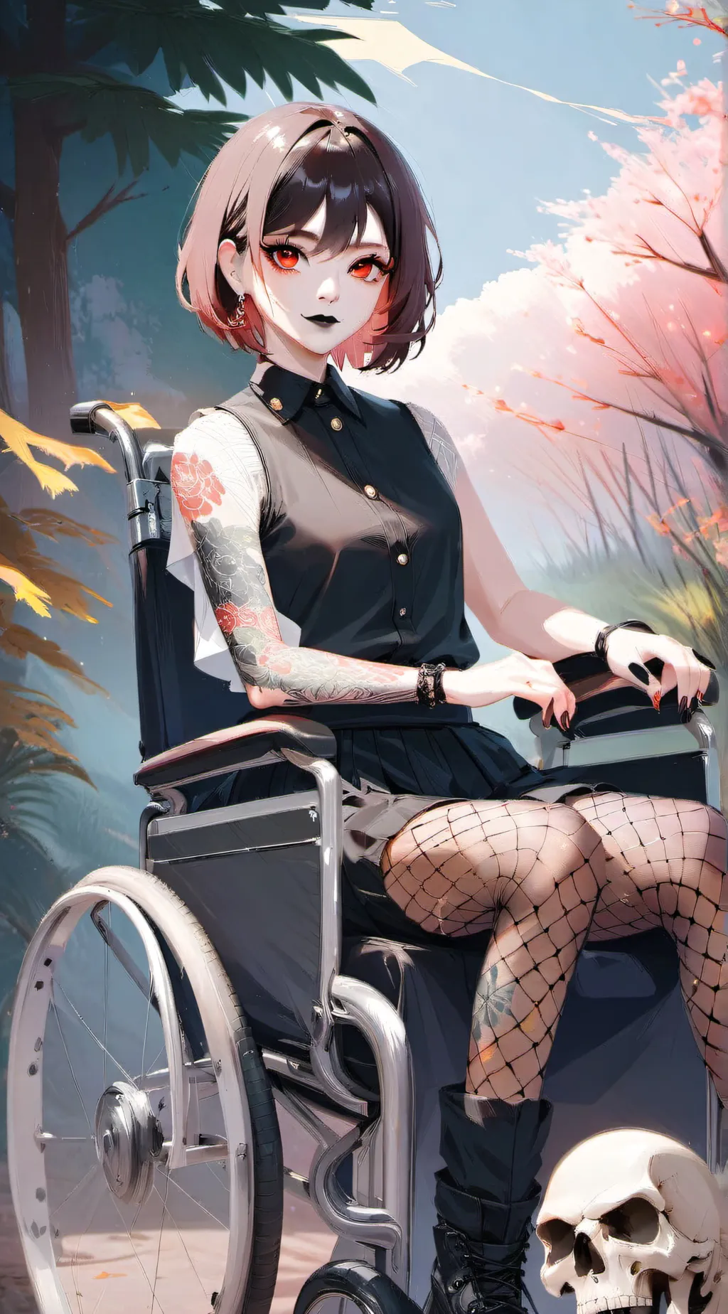 ai character: cherri  background