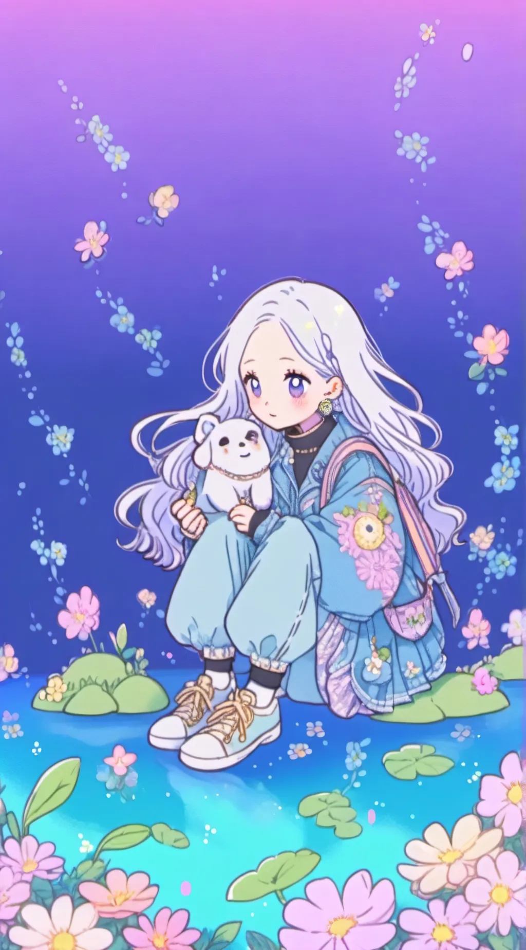 ai character: BAKUGOU KATSUKI background