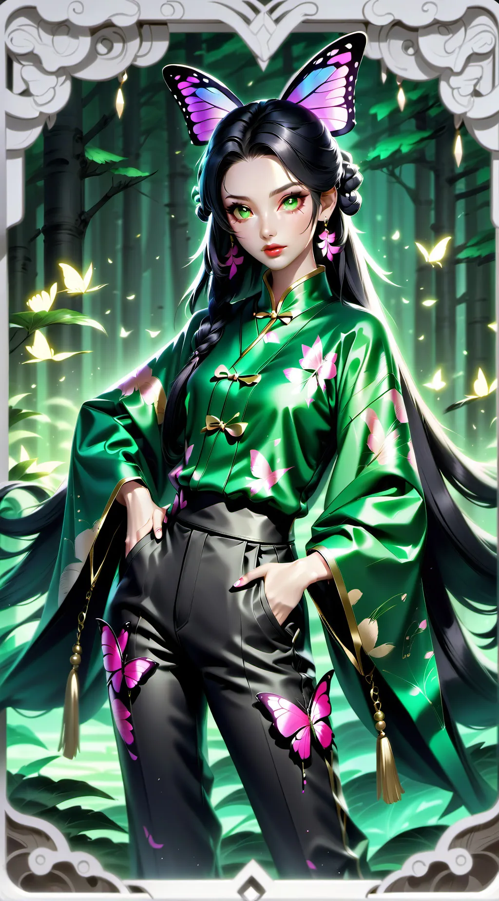 ai character: kanae background