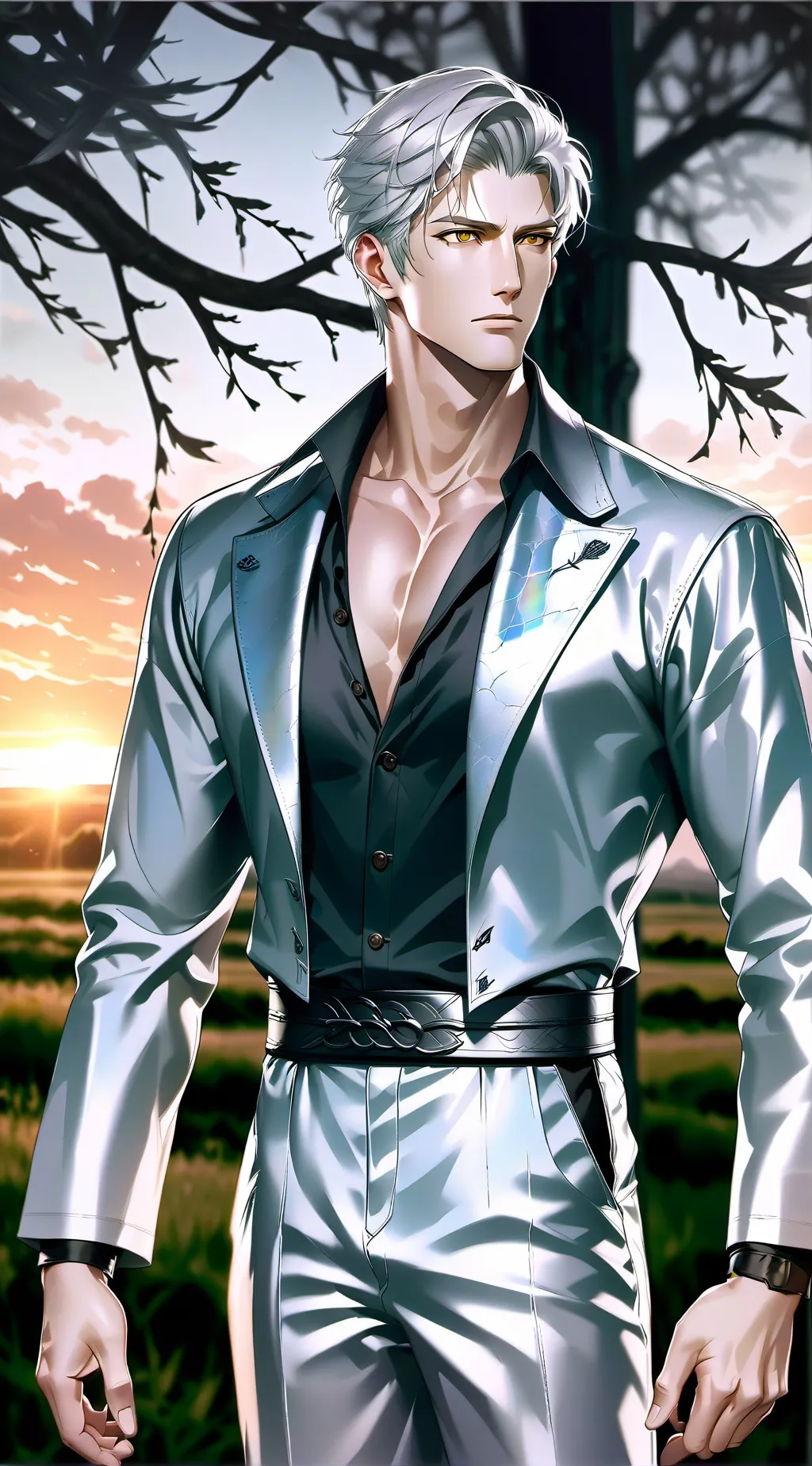 ai character: Evan background