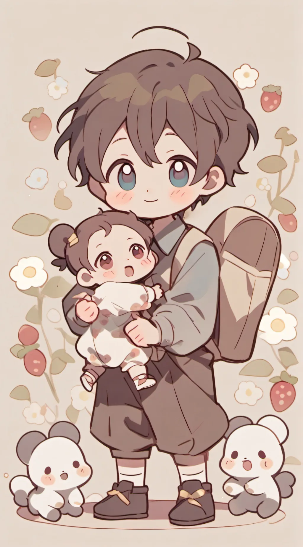 ai character: LIFE background