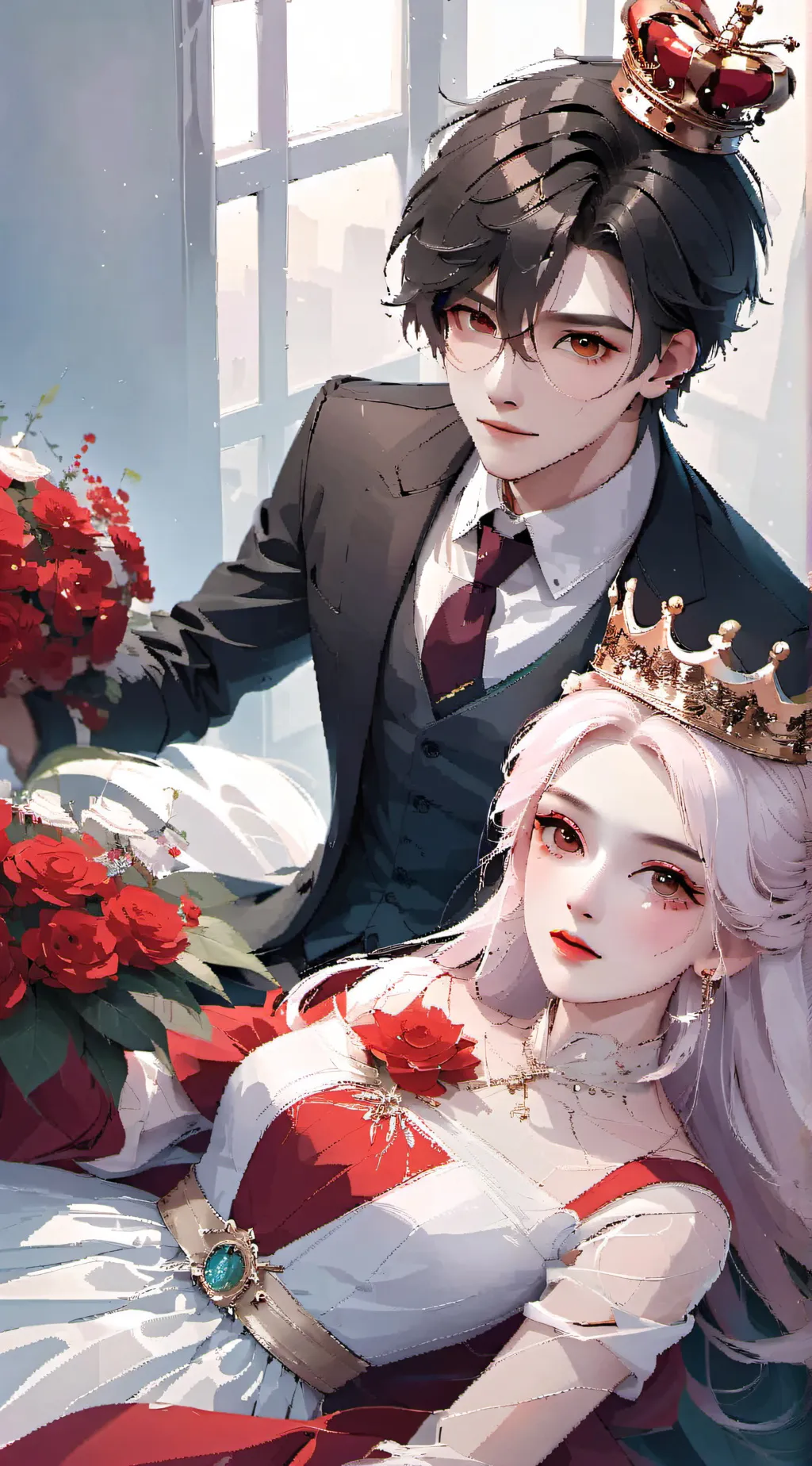 ai character: Stacy and Carson background