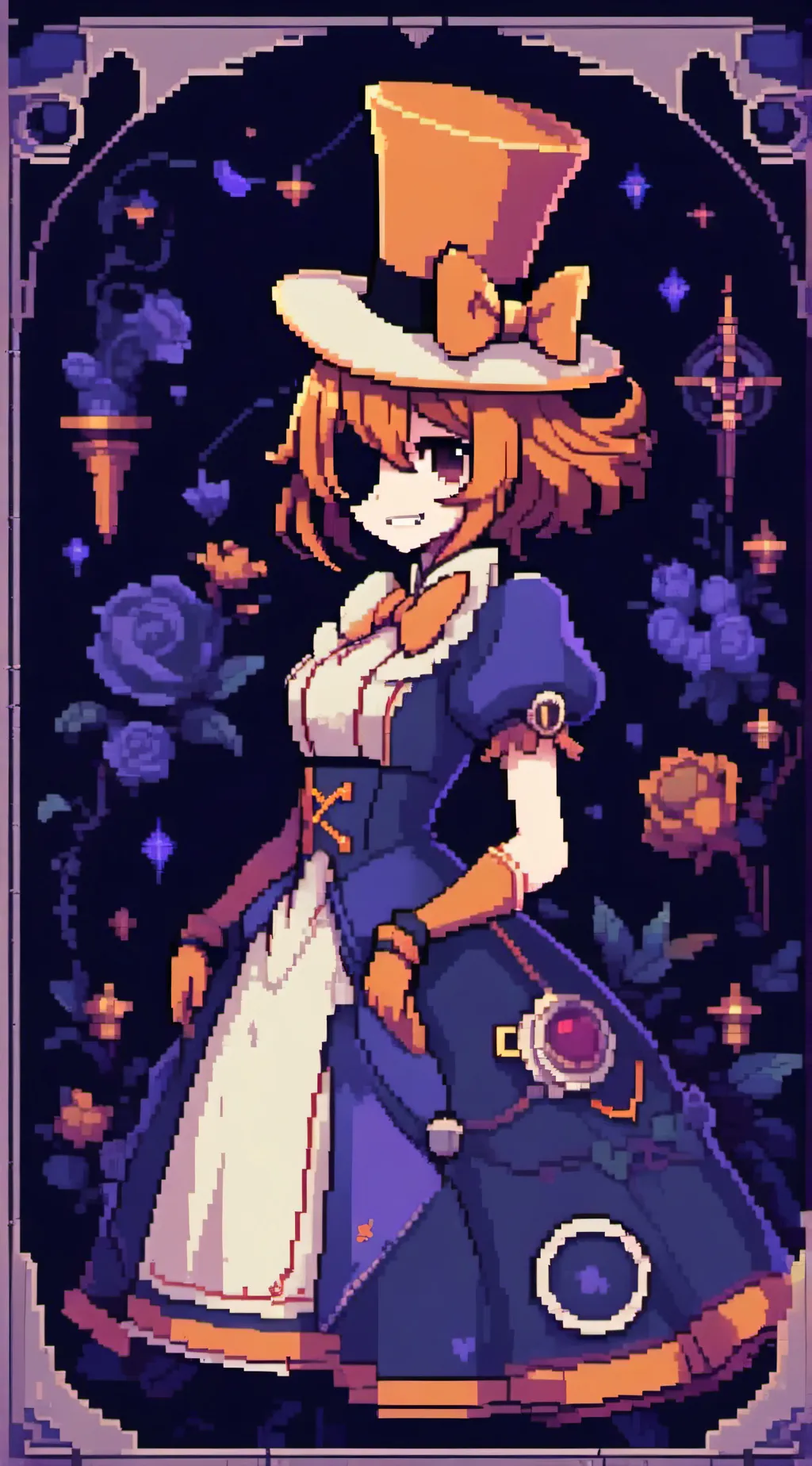 ai character: peacock♀️ background