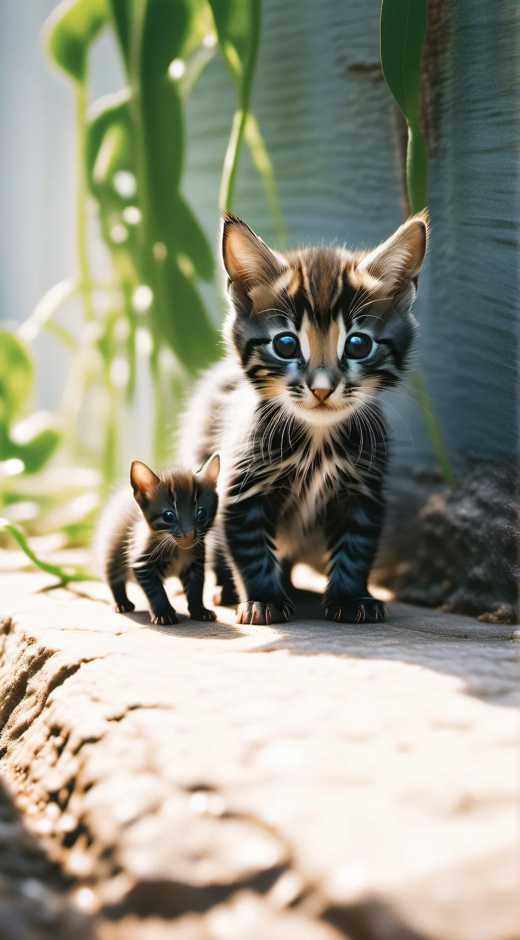 ai character: size of an ant background