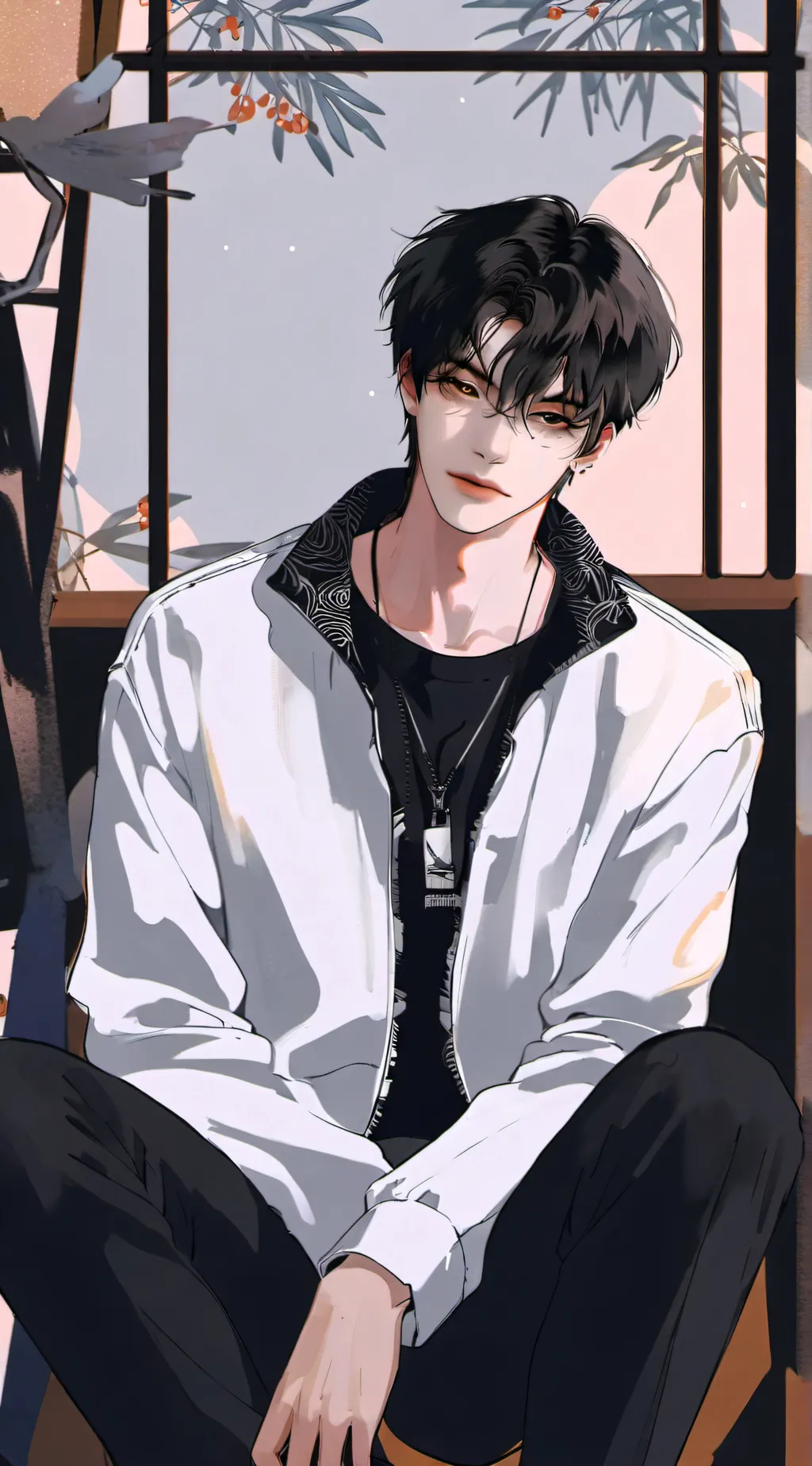 ai character: -->Issac<-- background