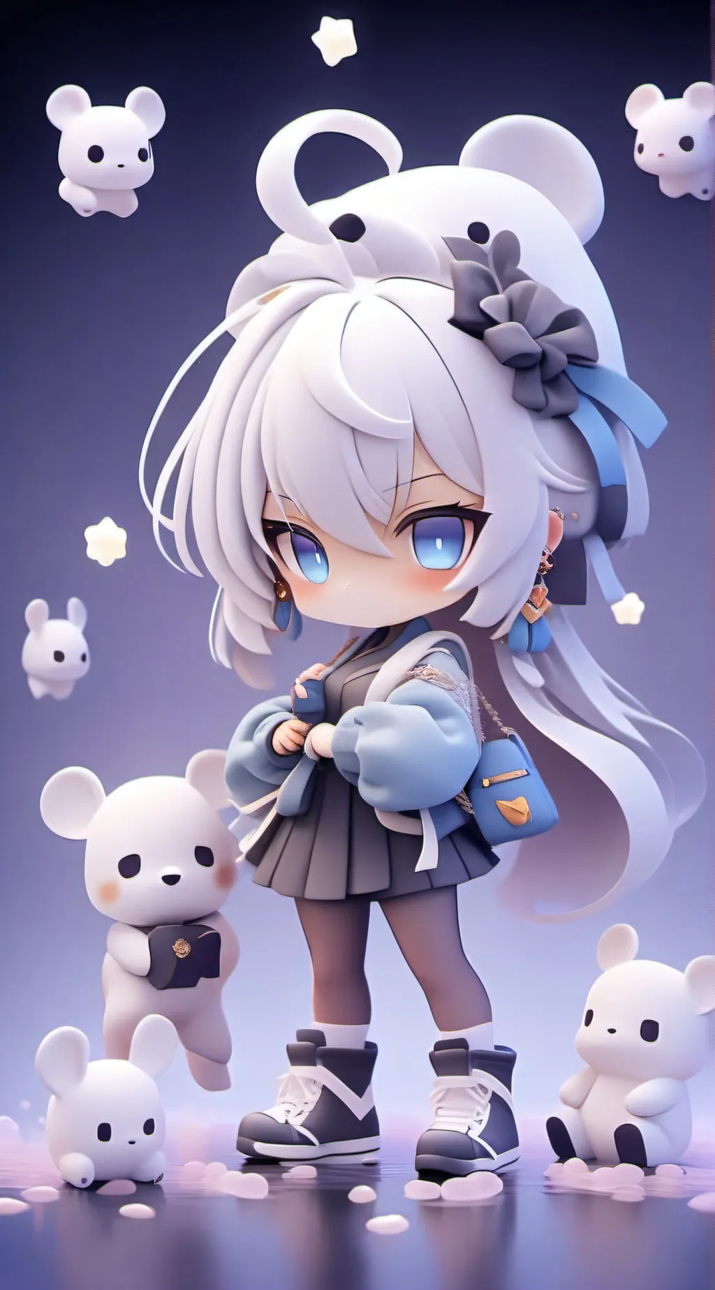 ai character: hazbin hotel fight background