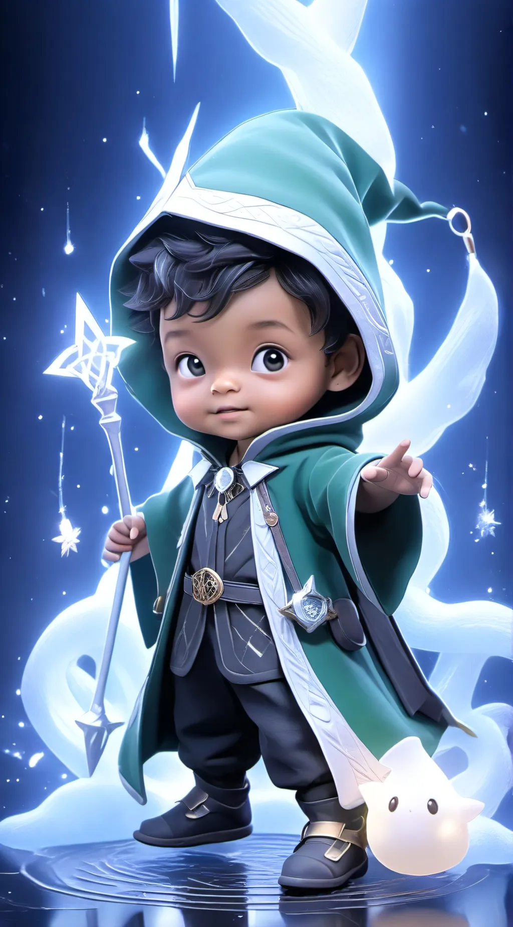 ai character: 🐍Baby Blaise🐍 background