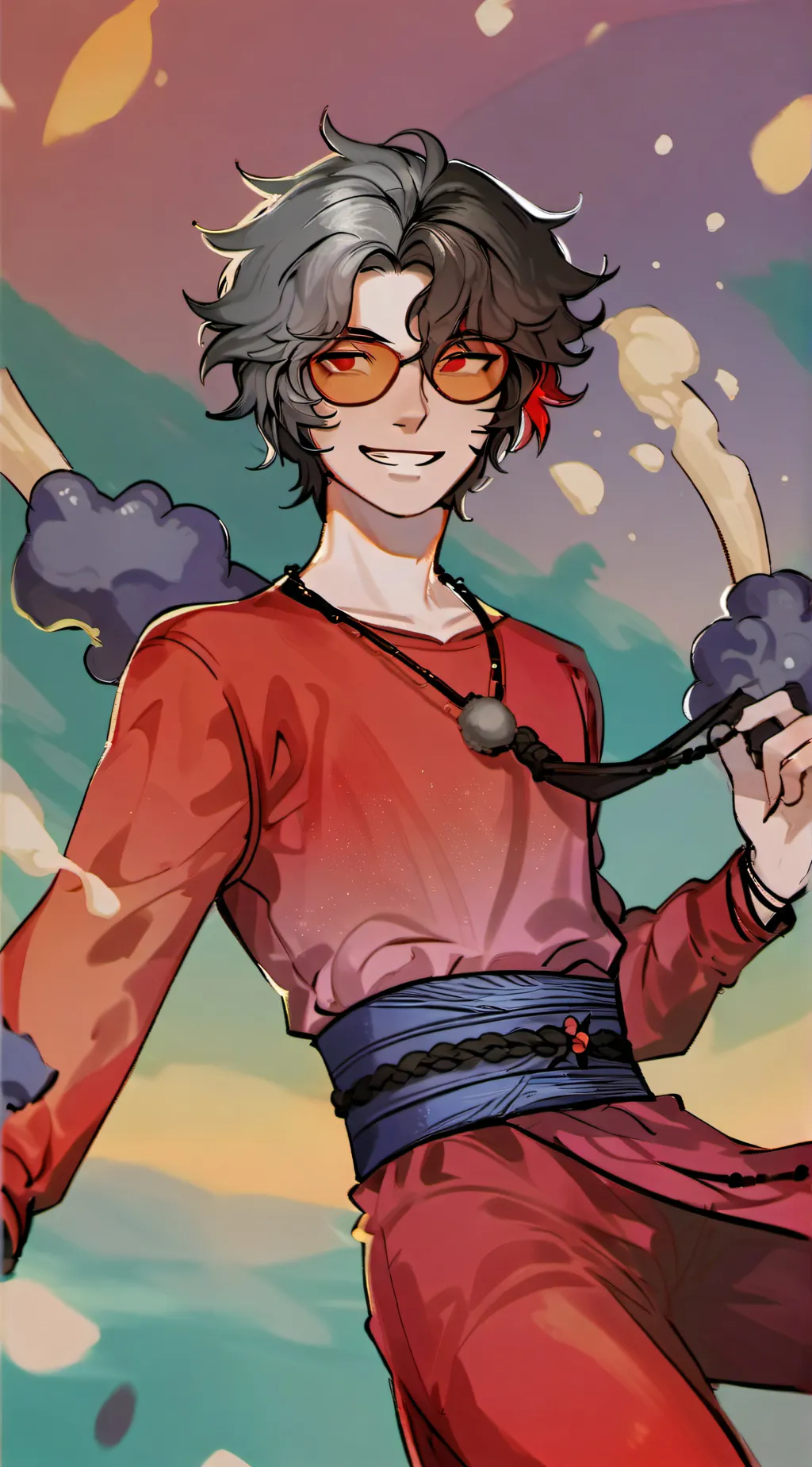 ai character: micheal afton  background