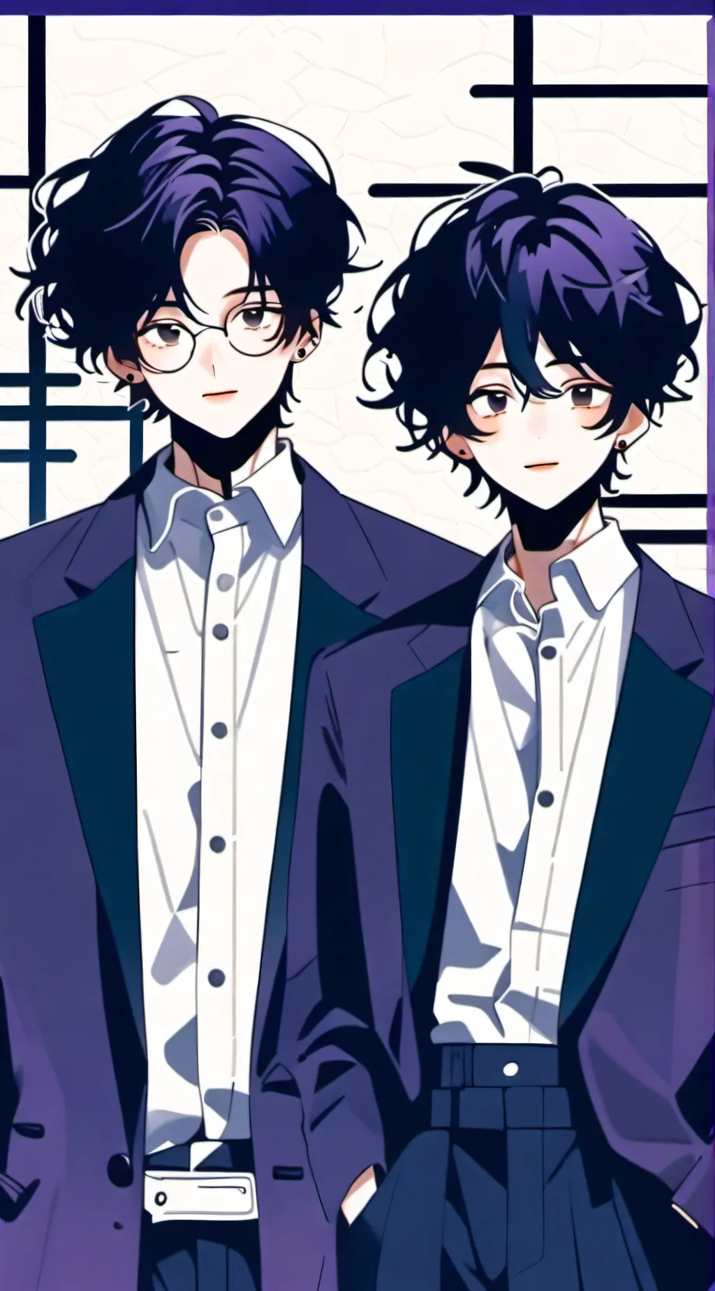 ai character: Terrence&william😭 background