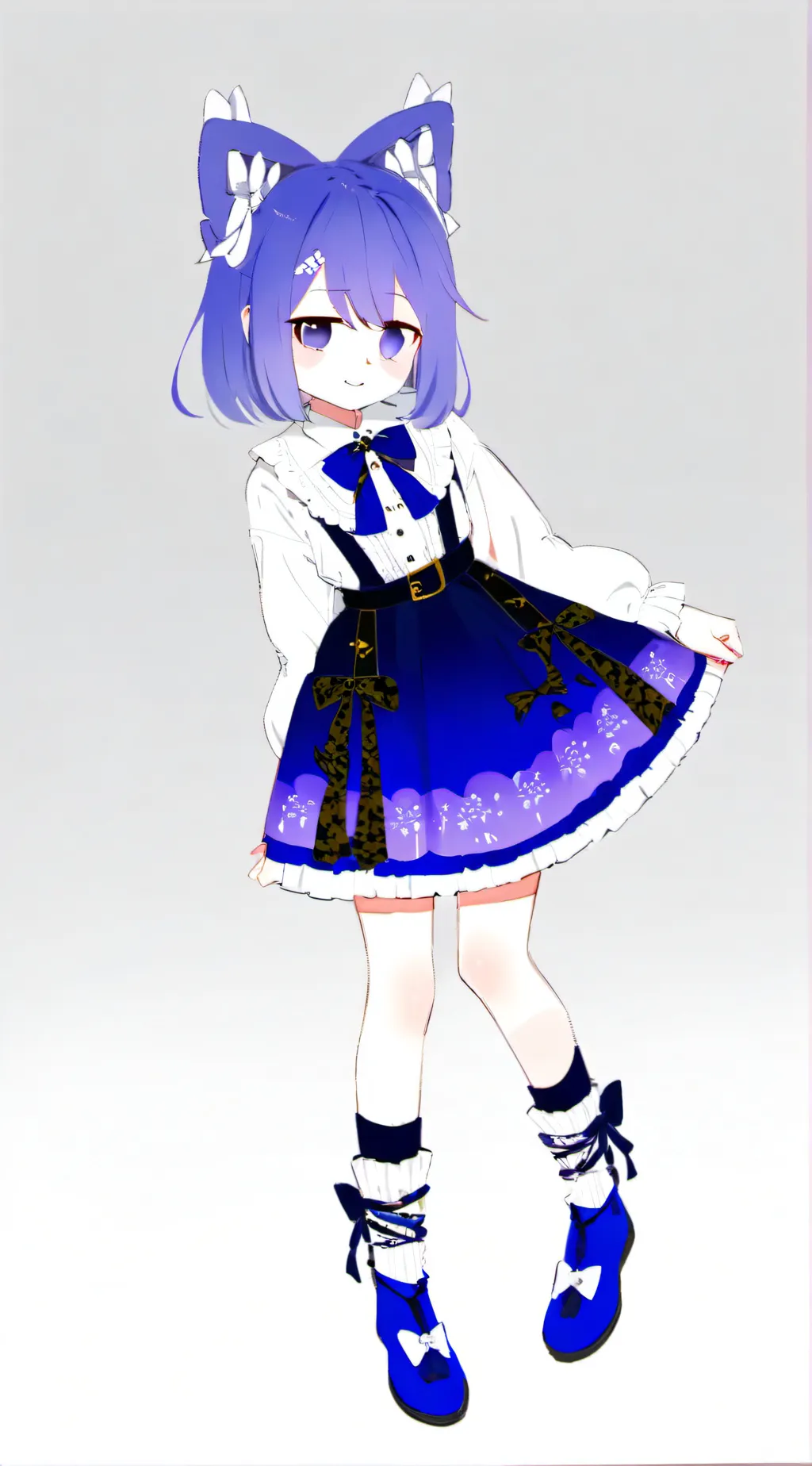 ai character: Sapphire  background