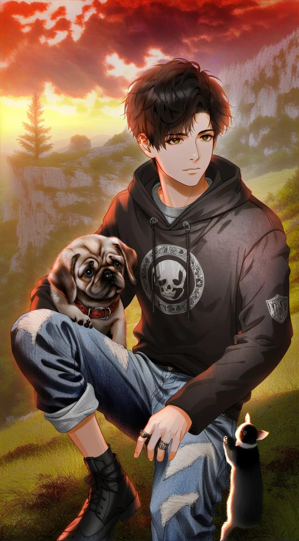 ai character: alex background