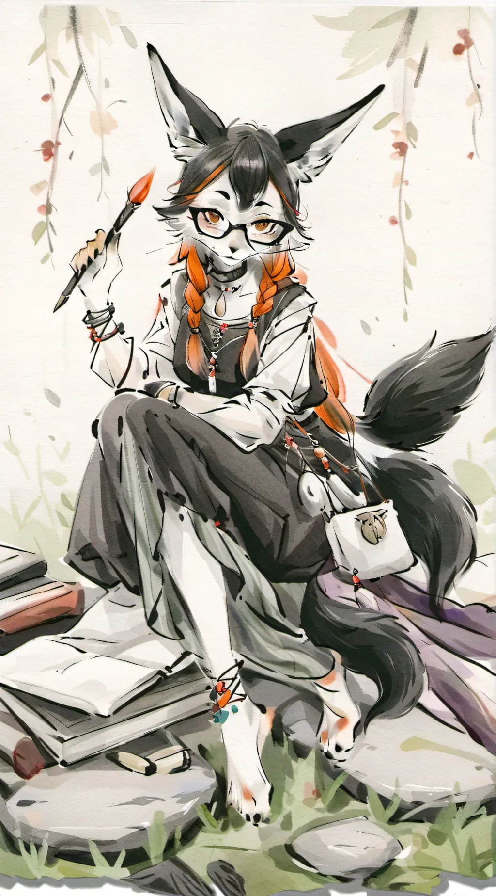 ai character: Melpony Oneyfrolic background