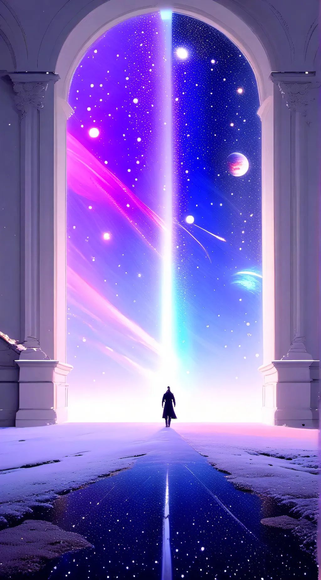 ai character: Murder drones background