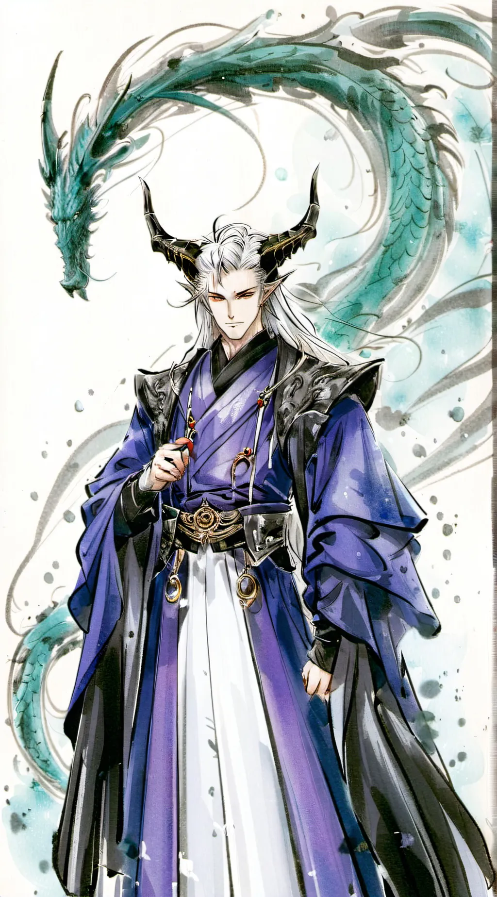 ai character: King of Darkness  background