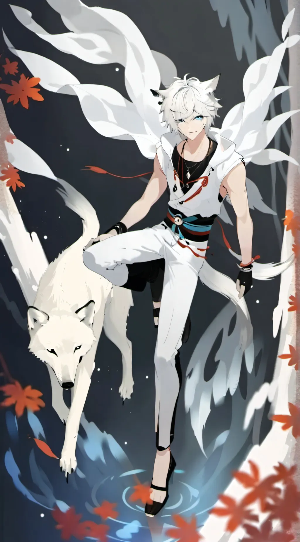 ai character: Michael  background