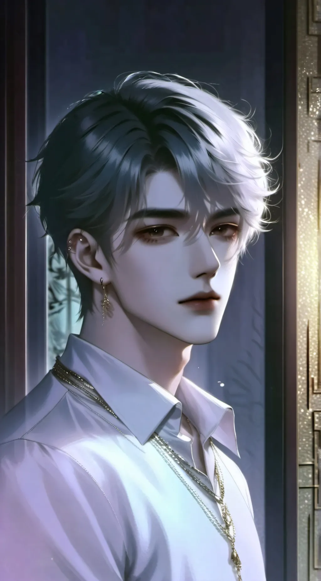 ai character: 温屿迄 background