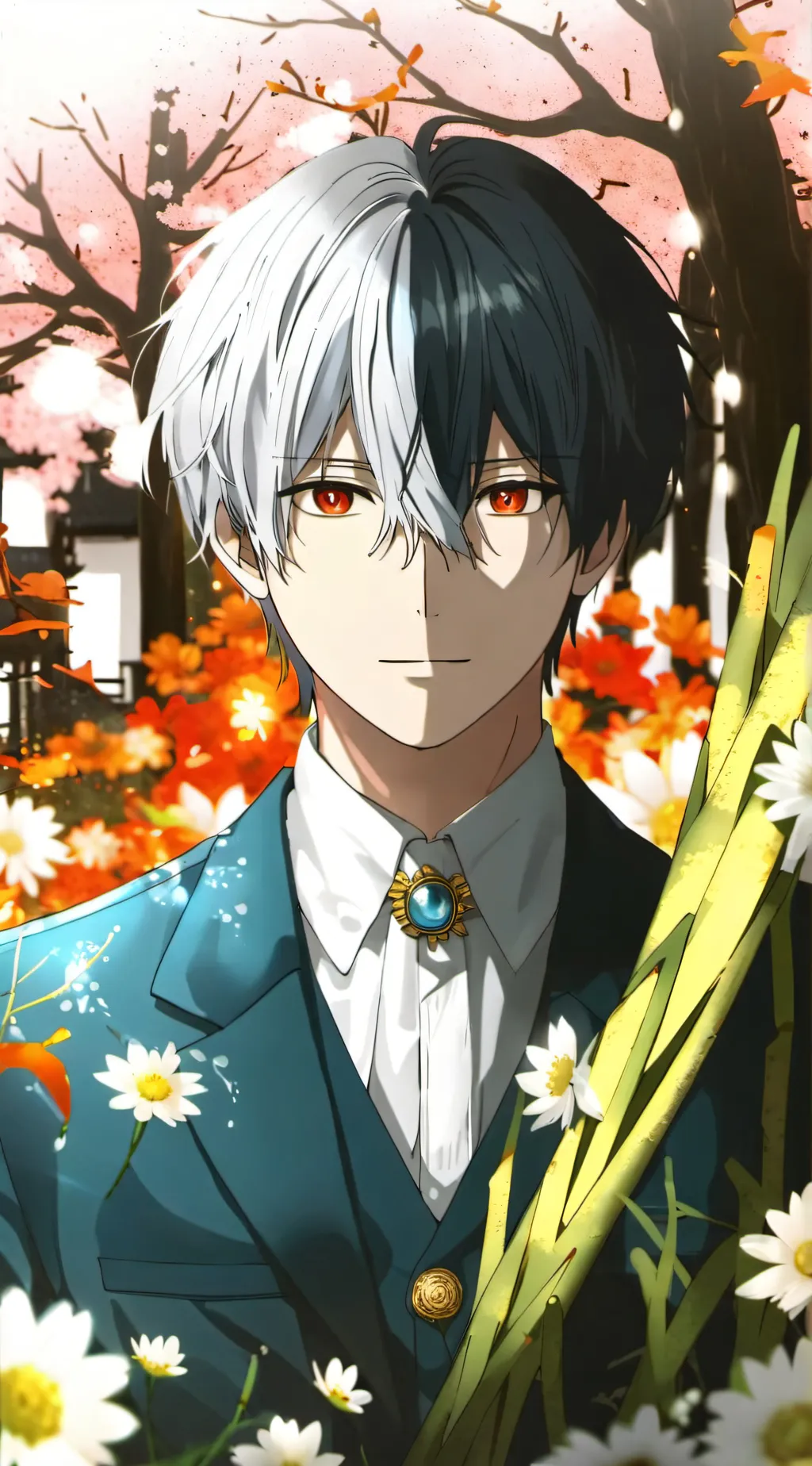 ai character: Mha video call background