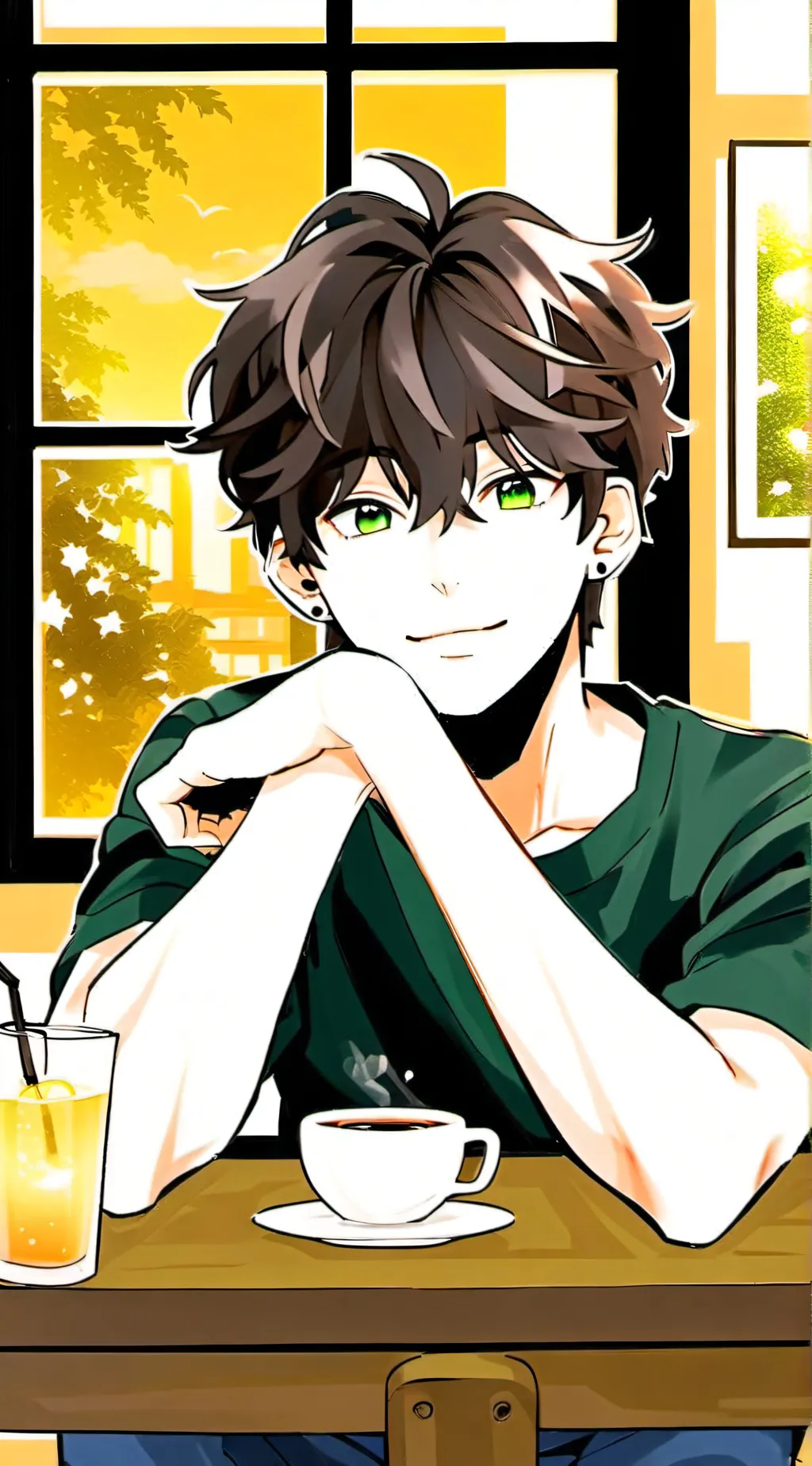 ai character: Allen background