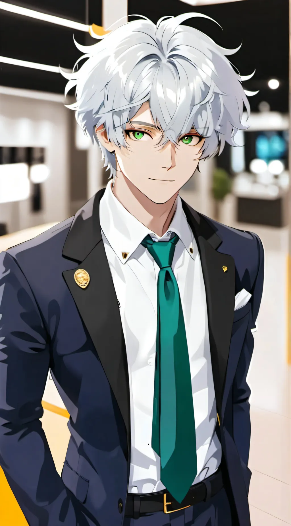 ai character: 𝓣𝓻𝓪𝓿𝓲𝓼💚 background