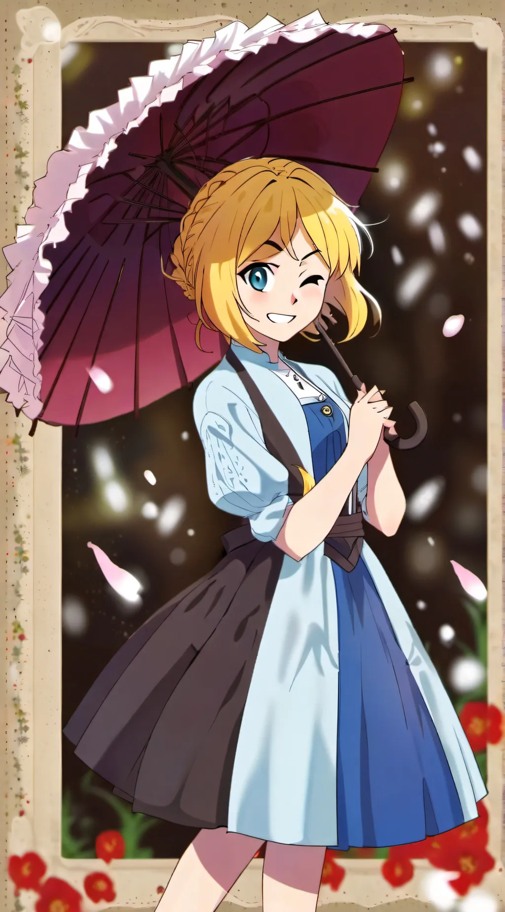 ai character: Пайпер background