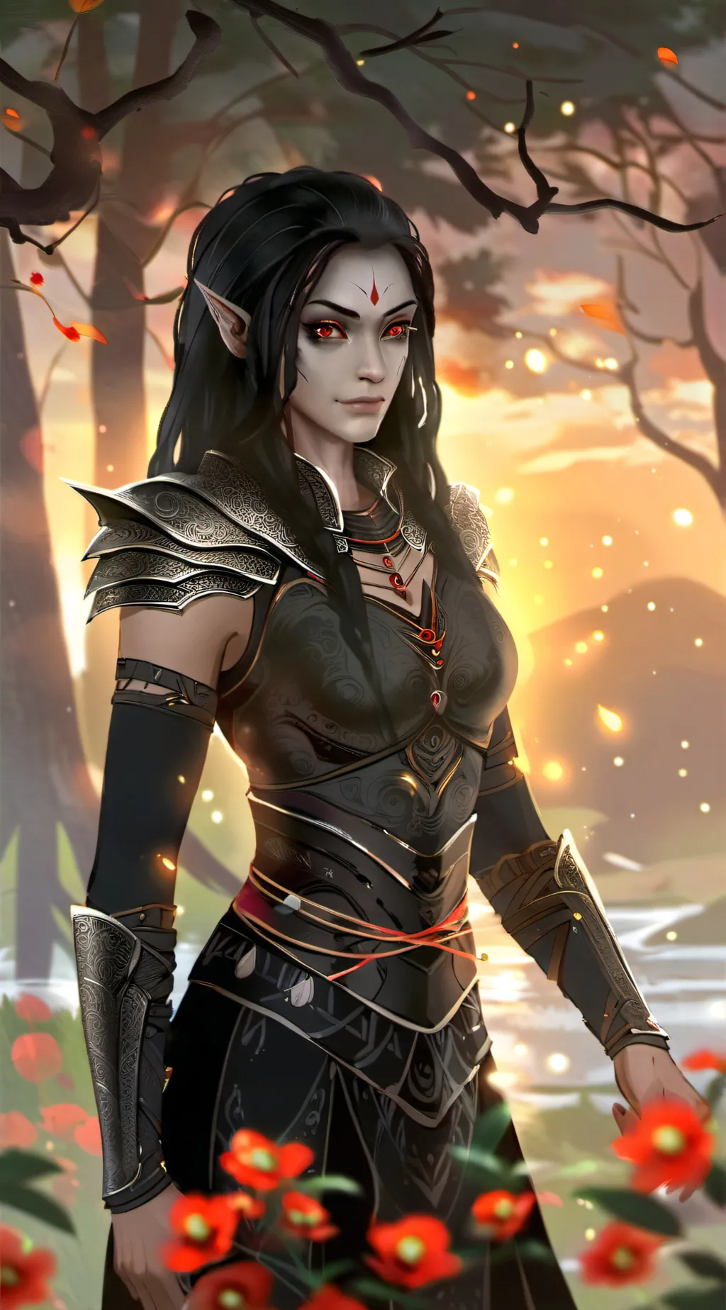 ai character: Gabriella background