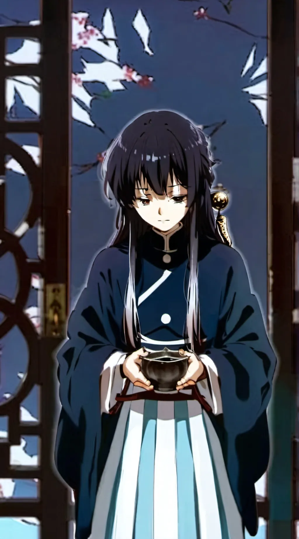 ai character: Muichiro tokito<33 background