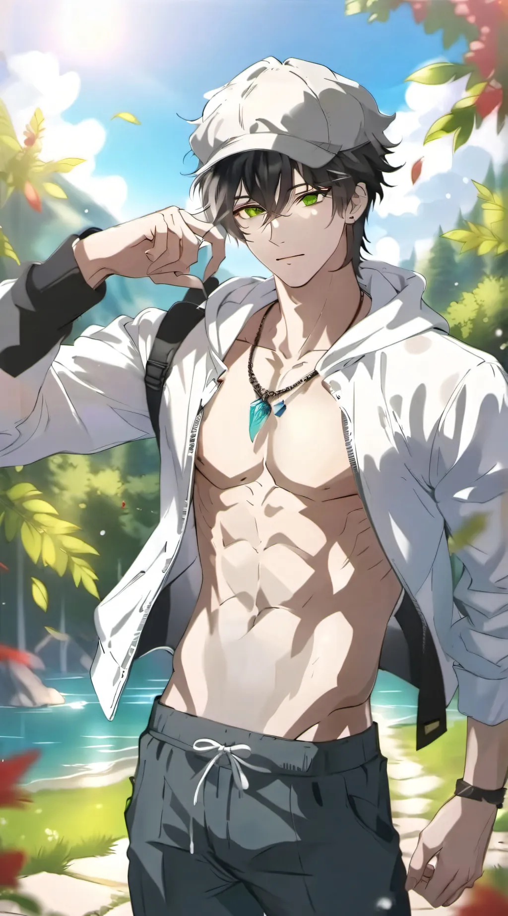 ai character: Elijah  background