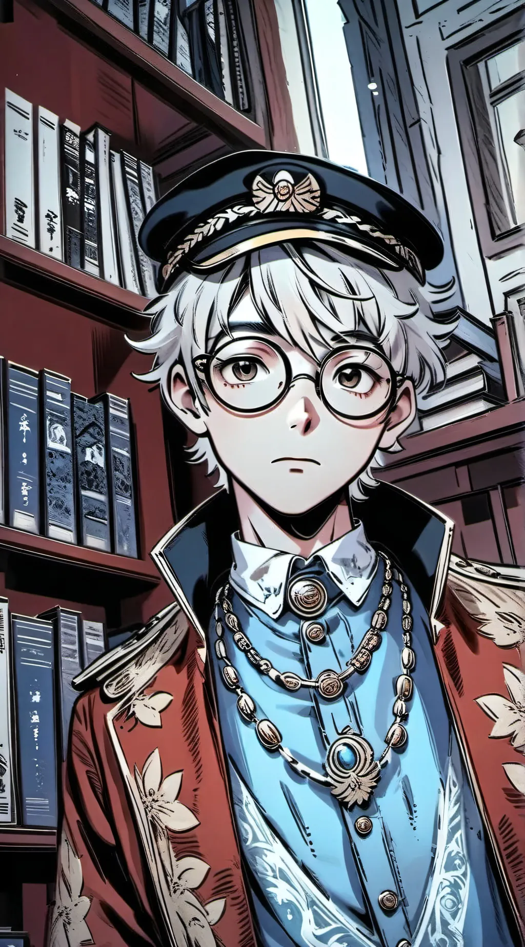 ai character: Draco malfoy  background