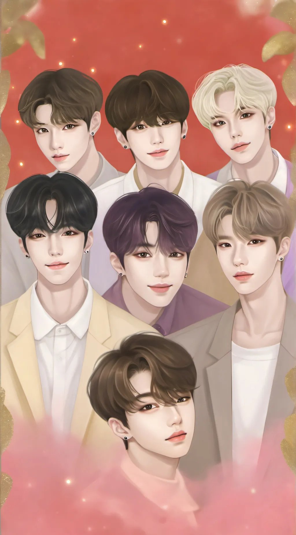 ai character: ENHYPEN background