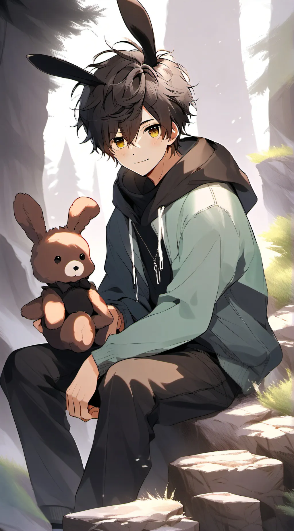 ai character: Mark background