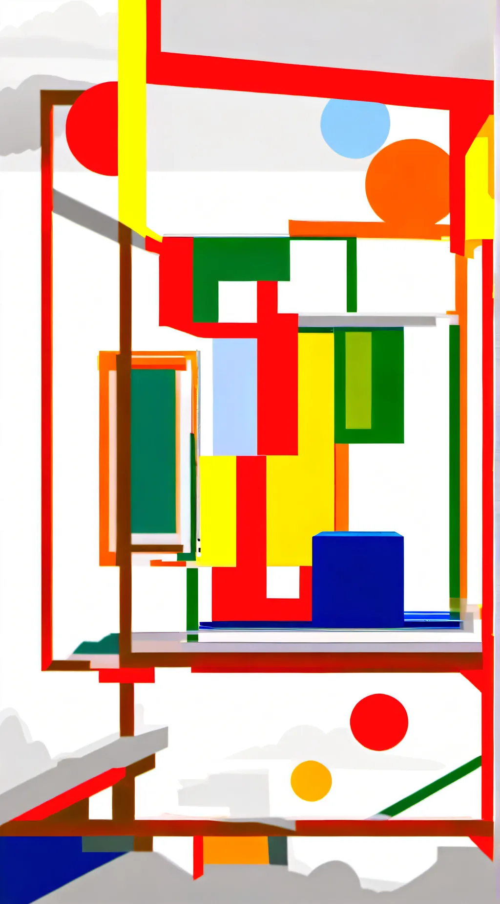 ai character: Among us house background