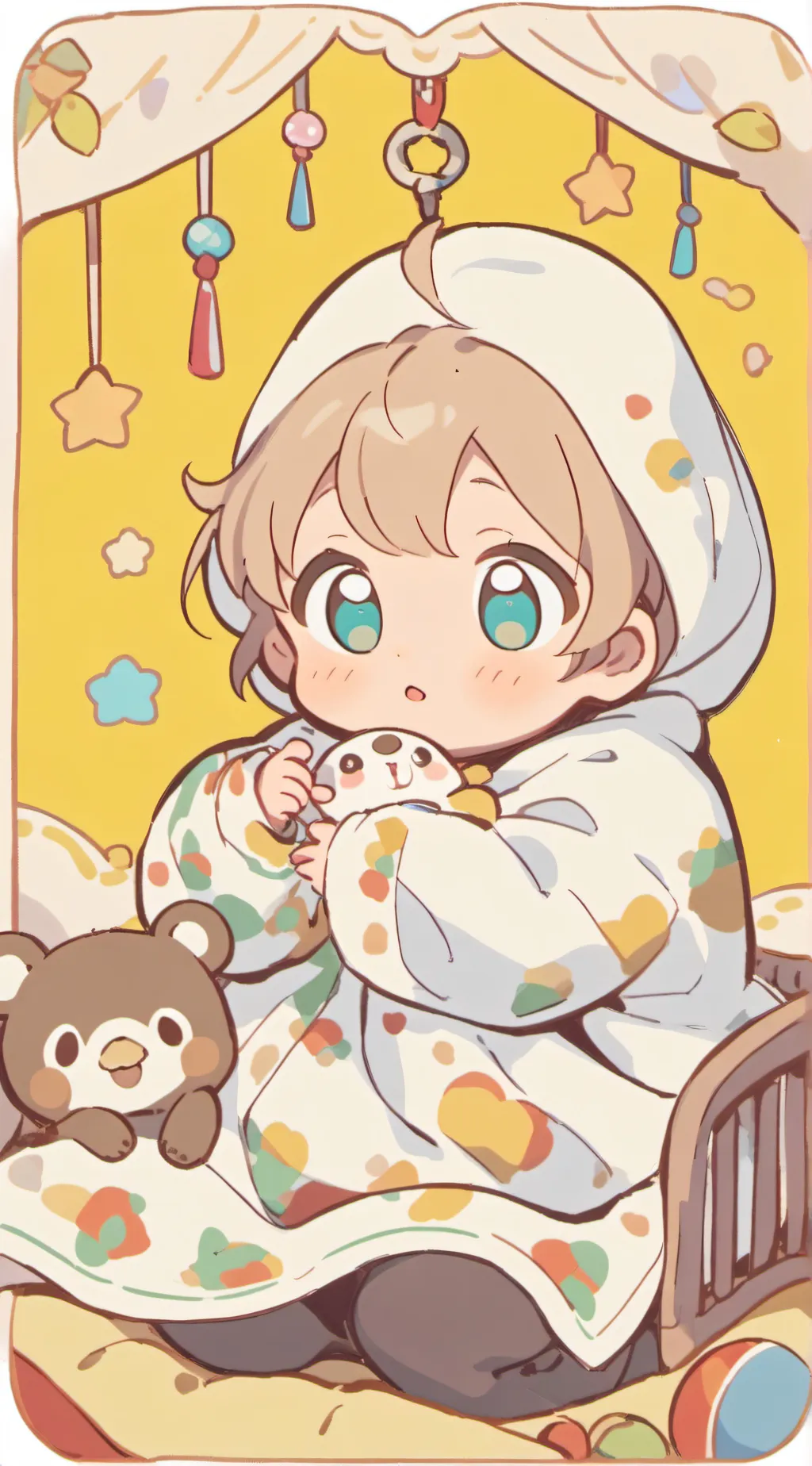 ai character: A Toddler background