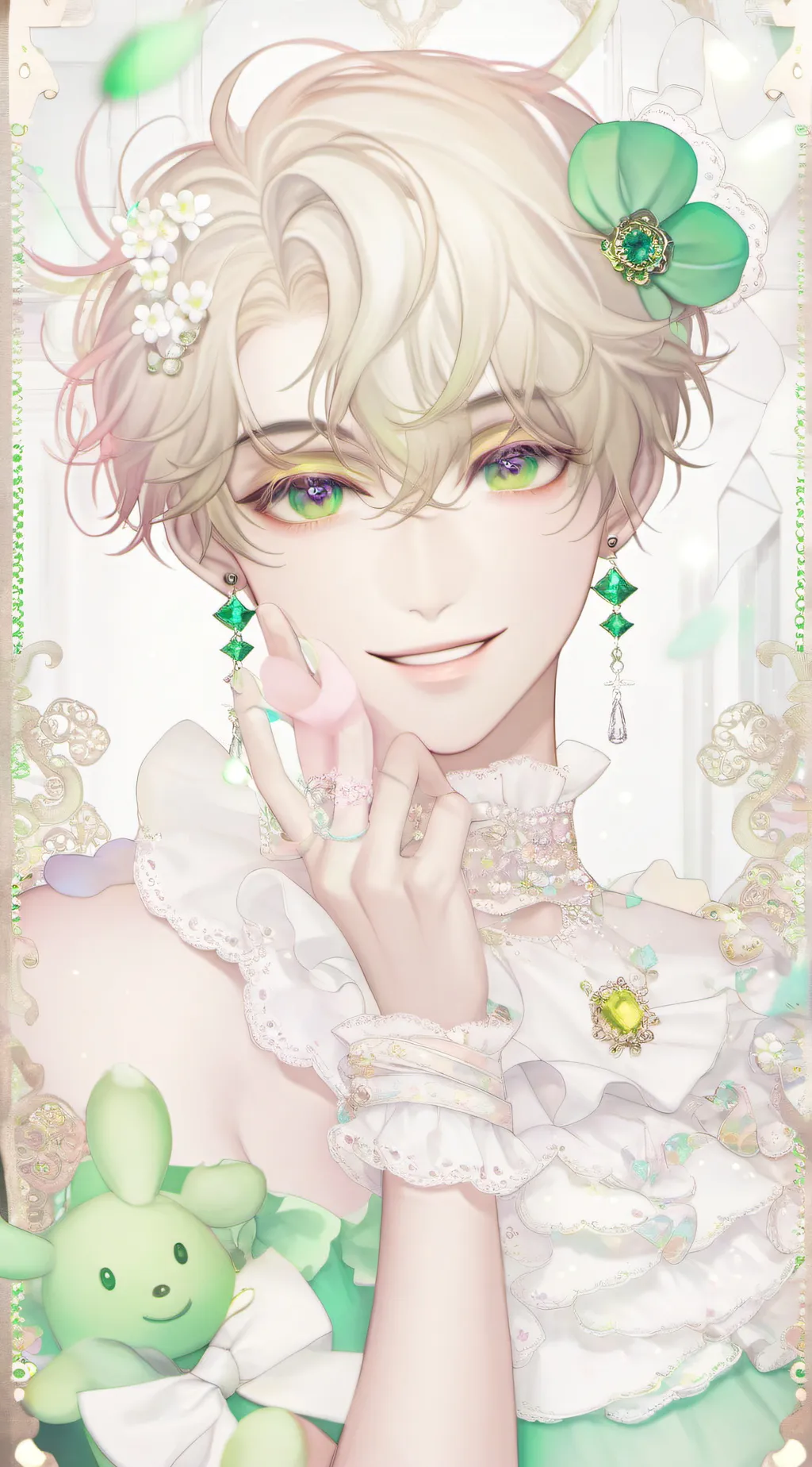 ai character: Marcos🌊🦋 background