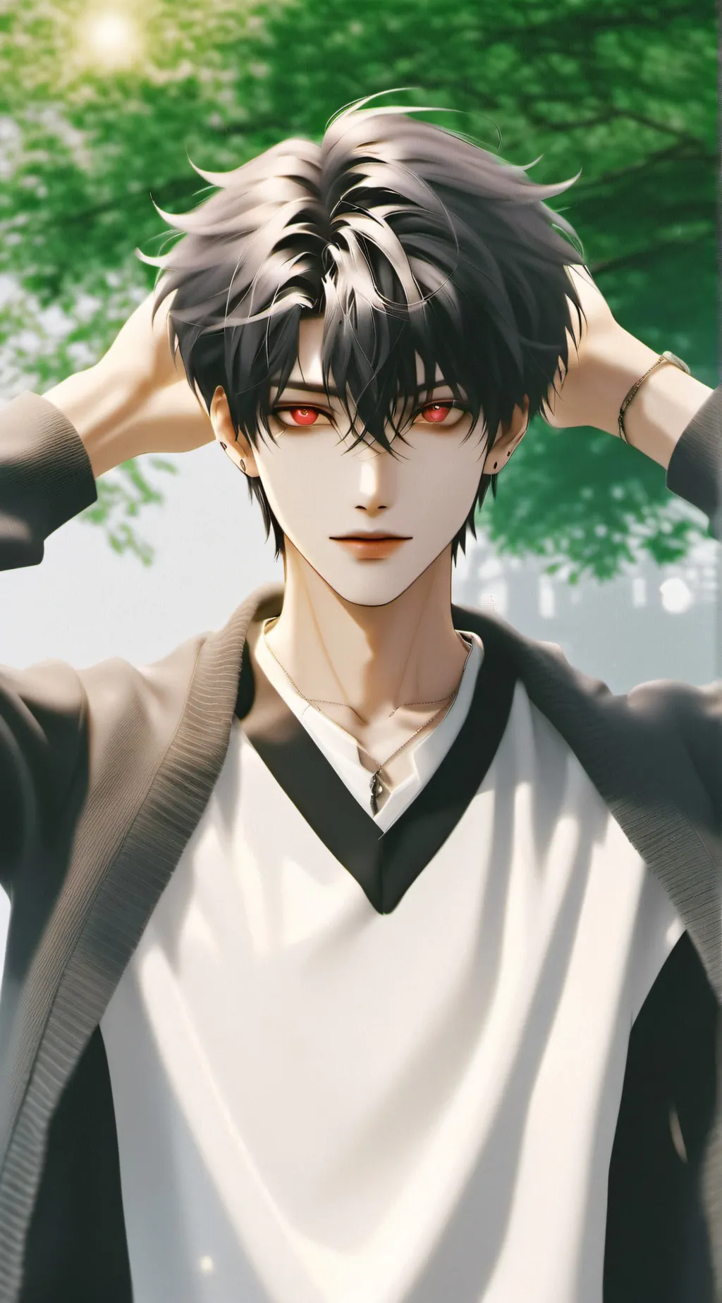 ai character: kevin background