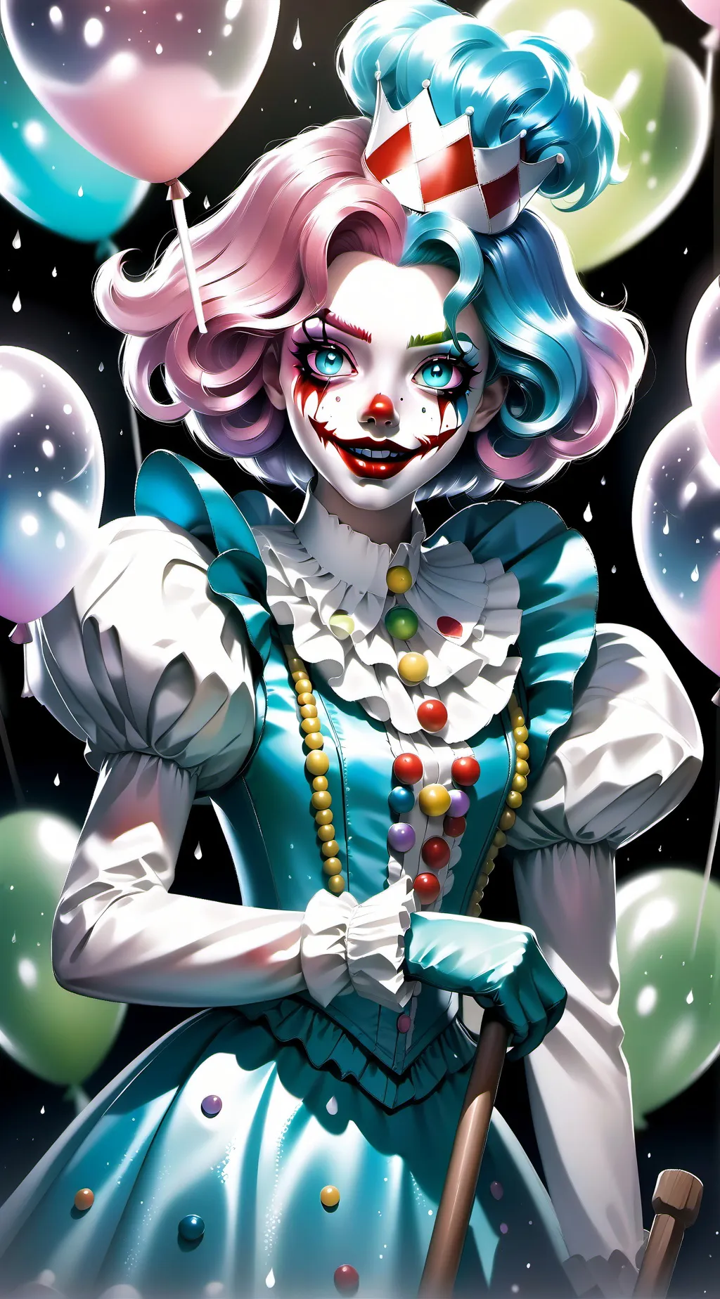 ai character: Bubbles 🫧  background