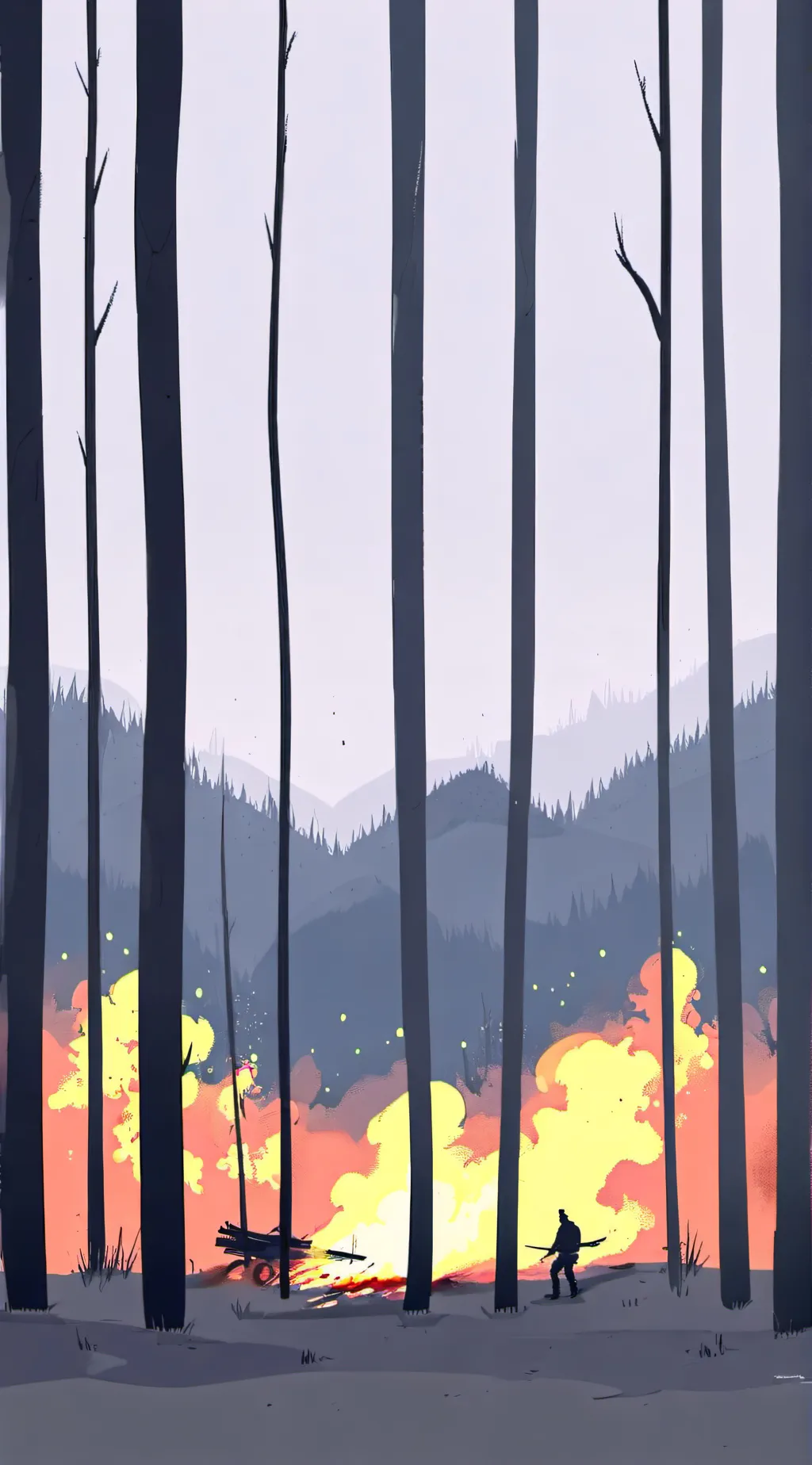 ai character: weirdmageddon background