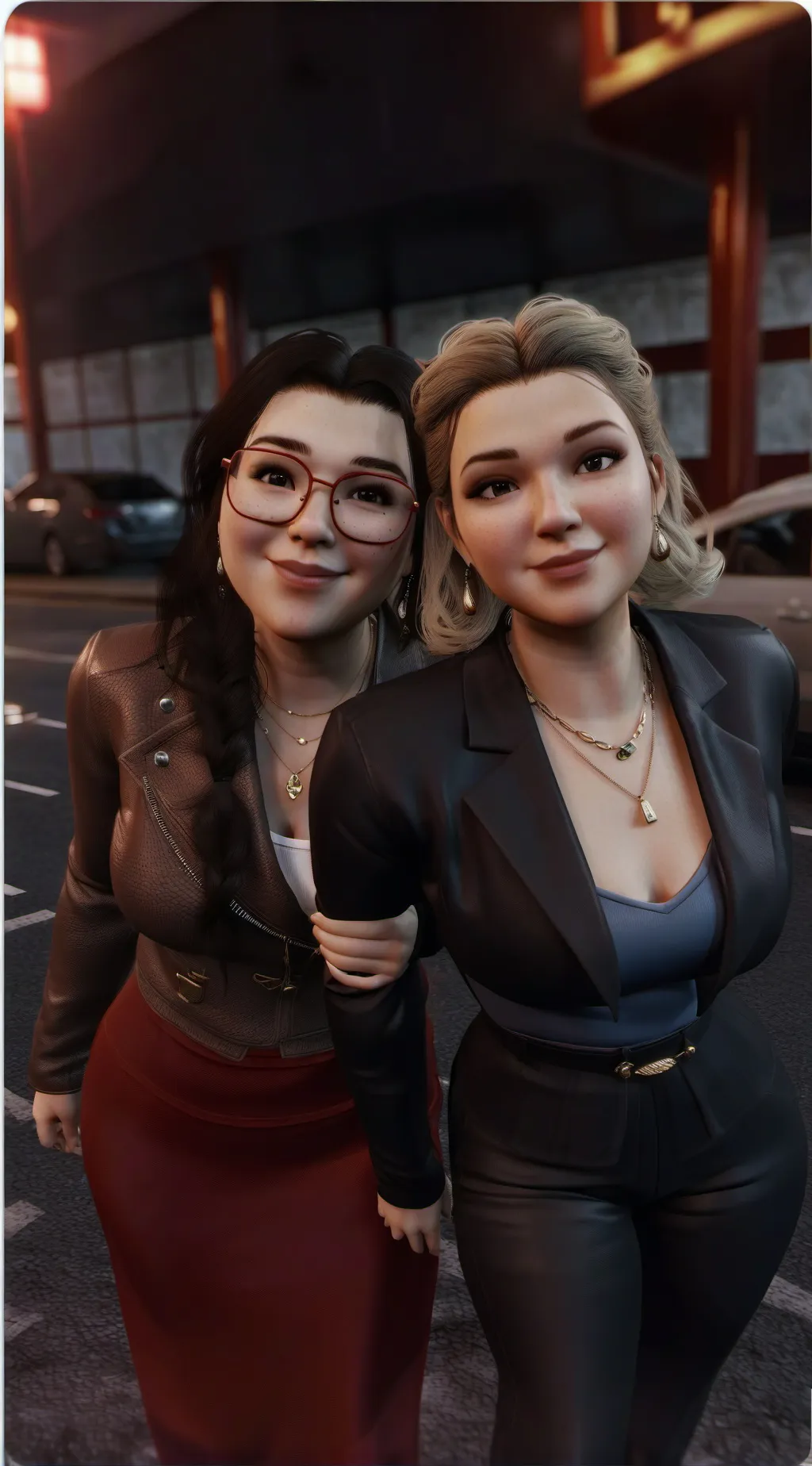 Talkie AI - Chat with Megan & Elizabeth 