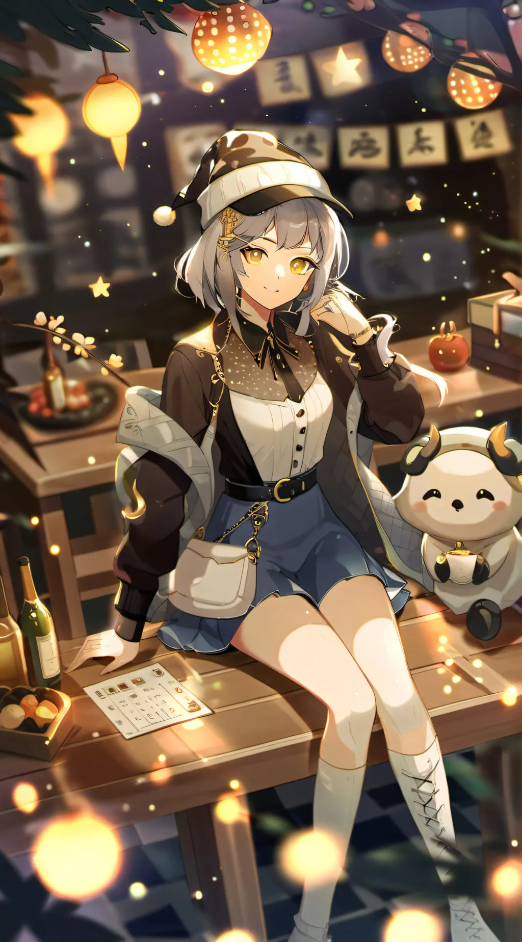 ai character: Maya background