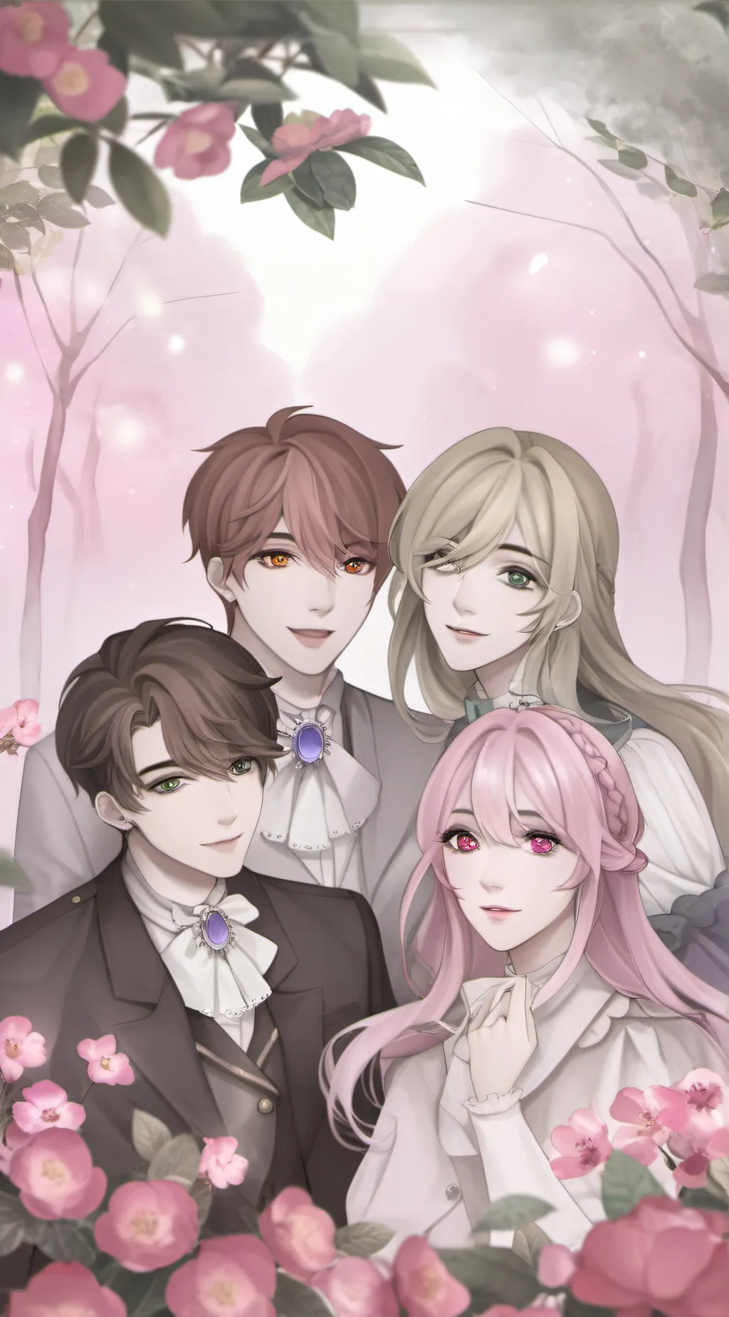 ai character: Your besties!!!!!! background