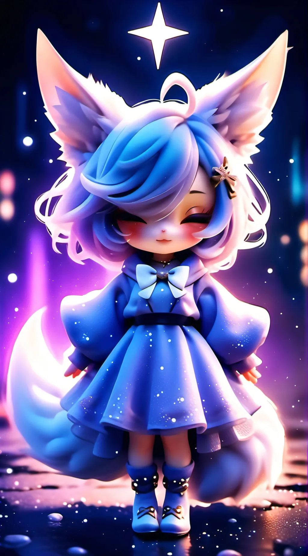 ai character: Funtime Loxy background