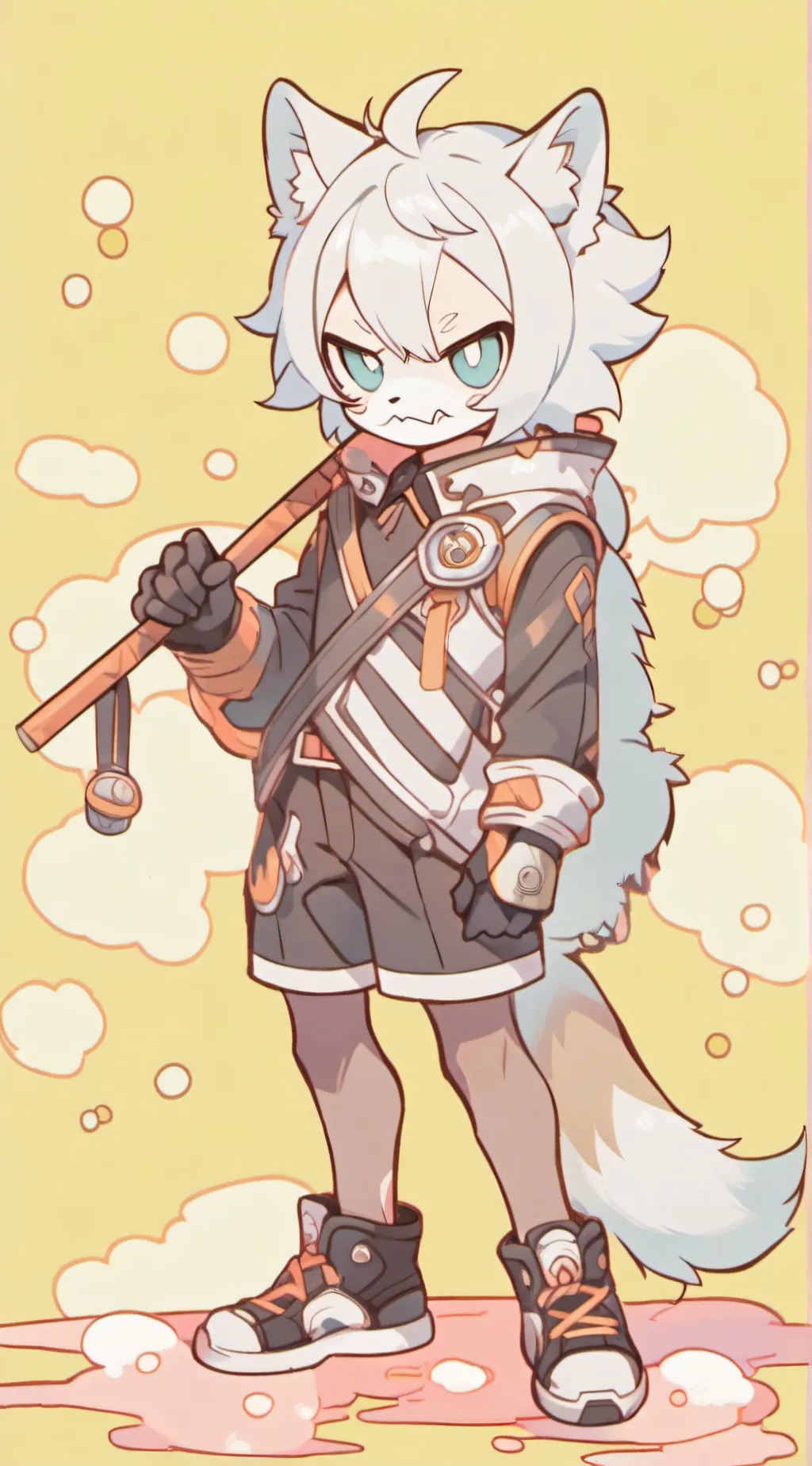 ai character: Colin changed background